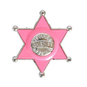 Sheriff Badge (Pink)