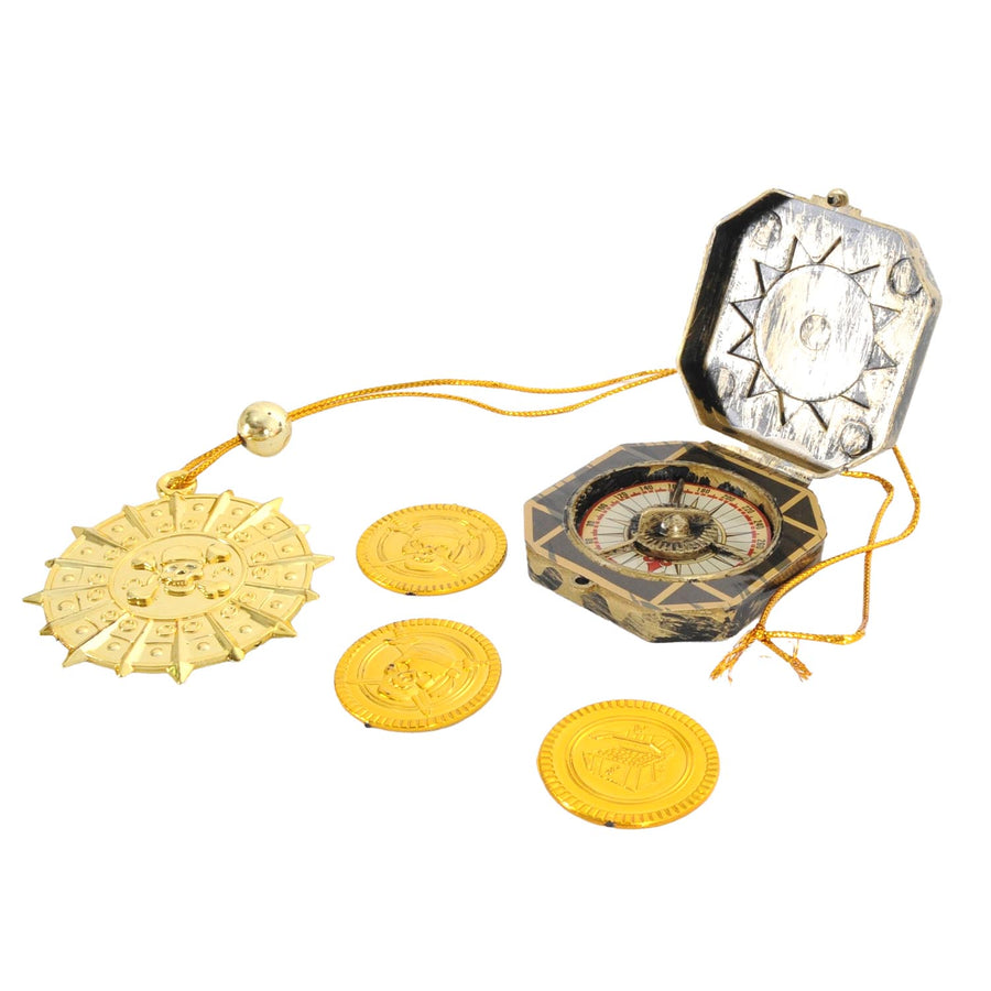 Pirate Compass and Accessory Set (3pcs)