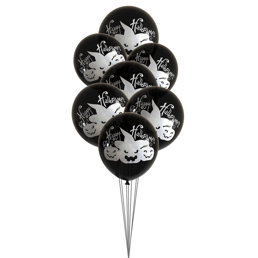 Happy Halloween Balloons (Black)