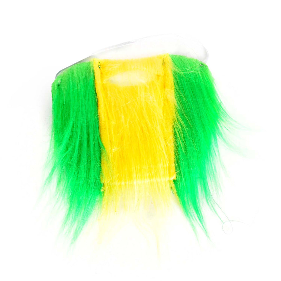 Party Beard (Green and Yellow)