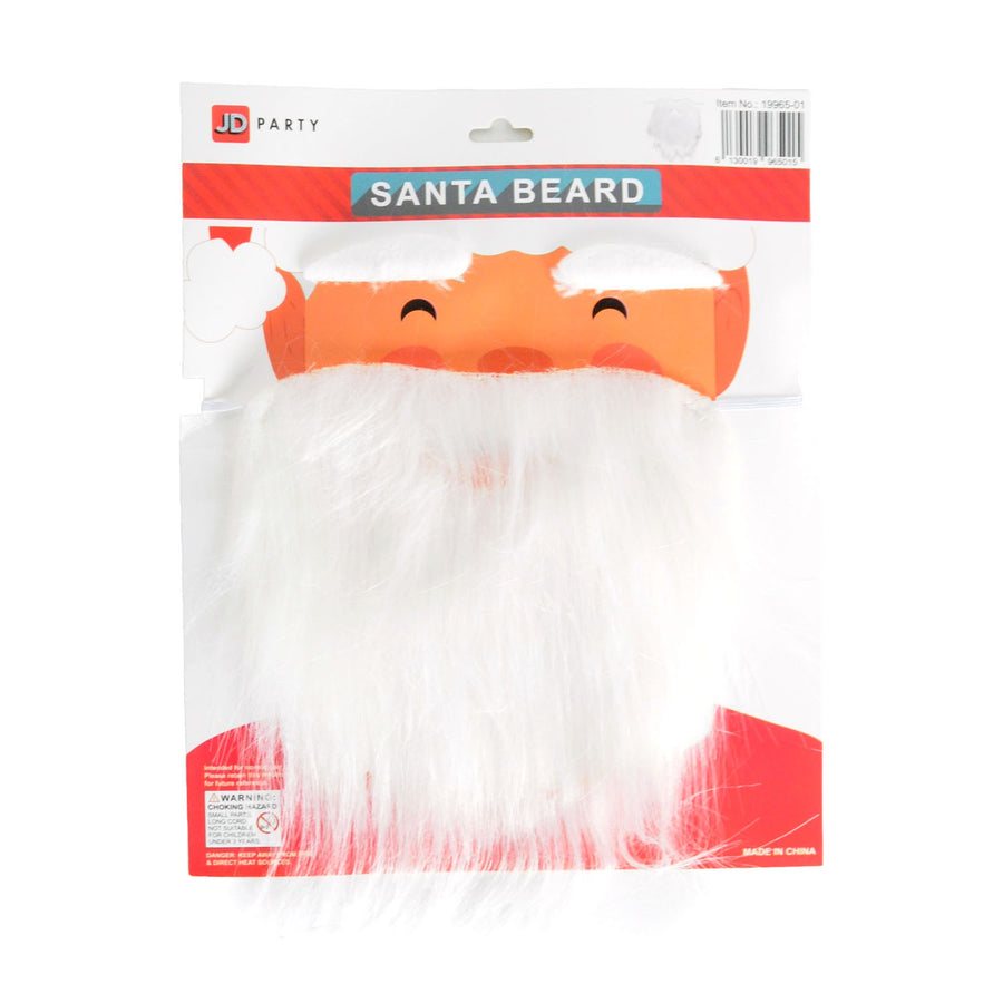 Santa Beard and Eyebrows Facial Hair Set