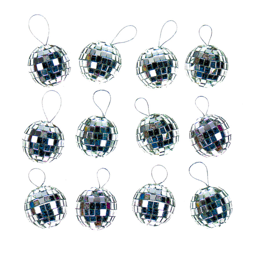 Mini Disco Mirror Ball 3cm (12pcs)