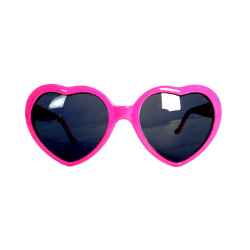 Heart Party Glasses (Hot Pink)