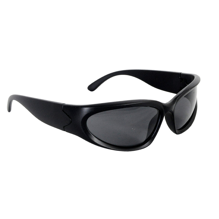 Black Wrap Sci-Fi Spy Glasses