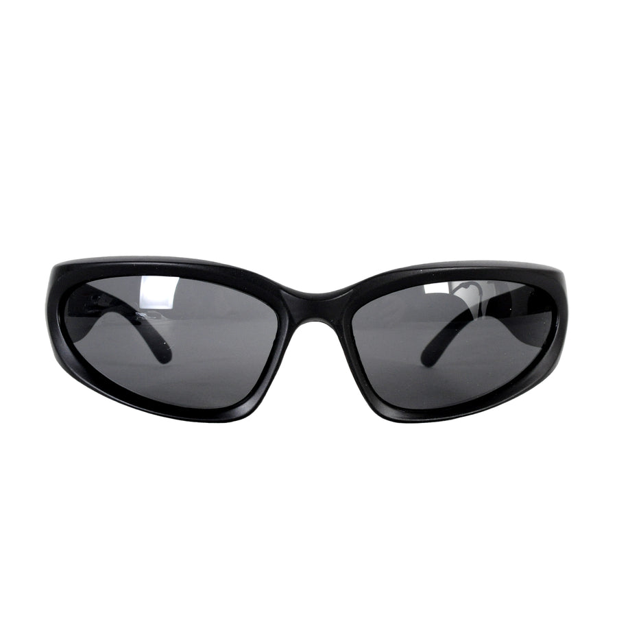 Black Wrap Sci-Fi Spy Glasses