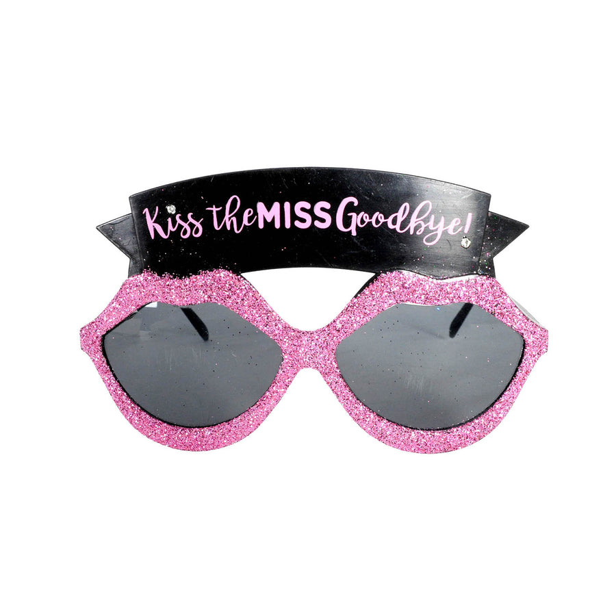 Kiss The Miss Goodbye Hens Party Glasses