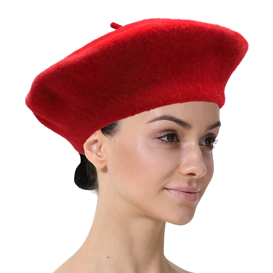 Red Beret Hat