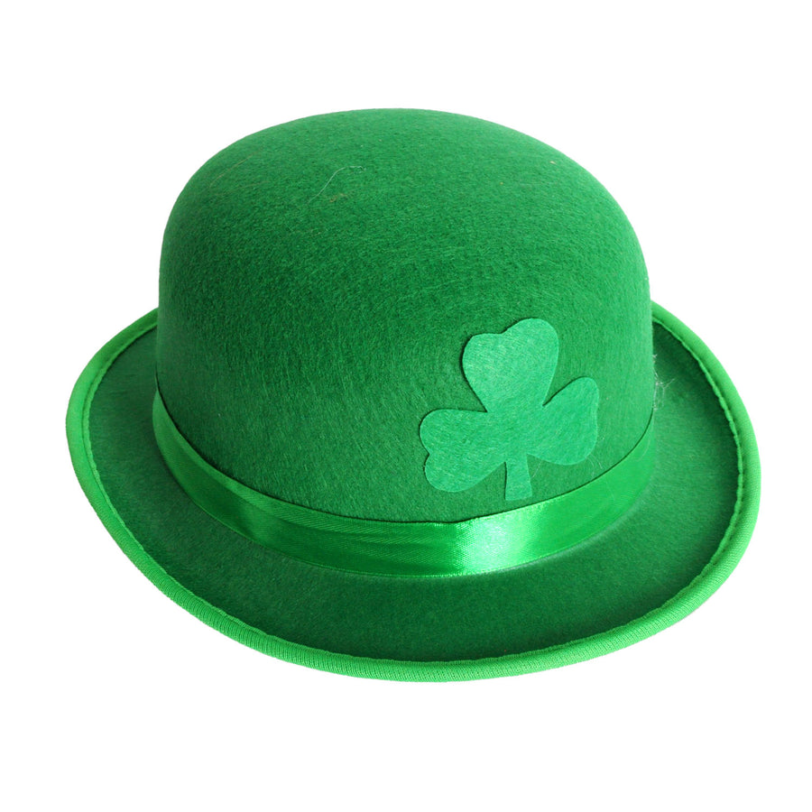 St Patricks Day Green Bowler Hat