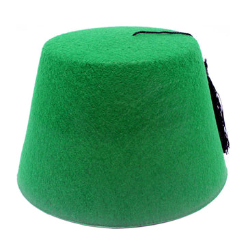 Green Fez Hat