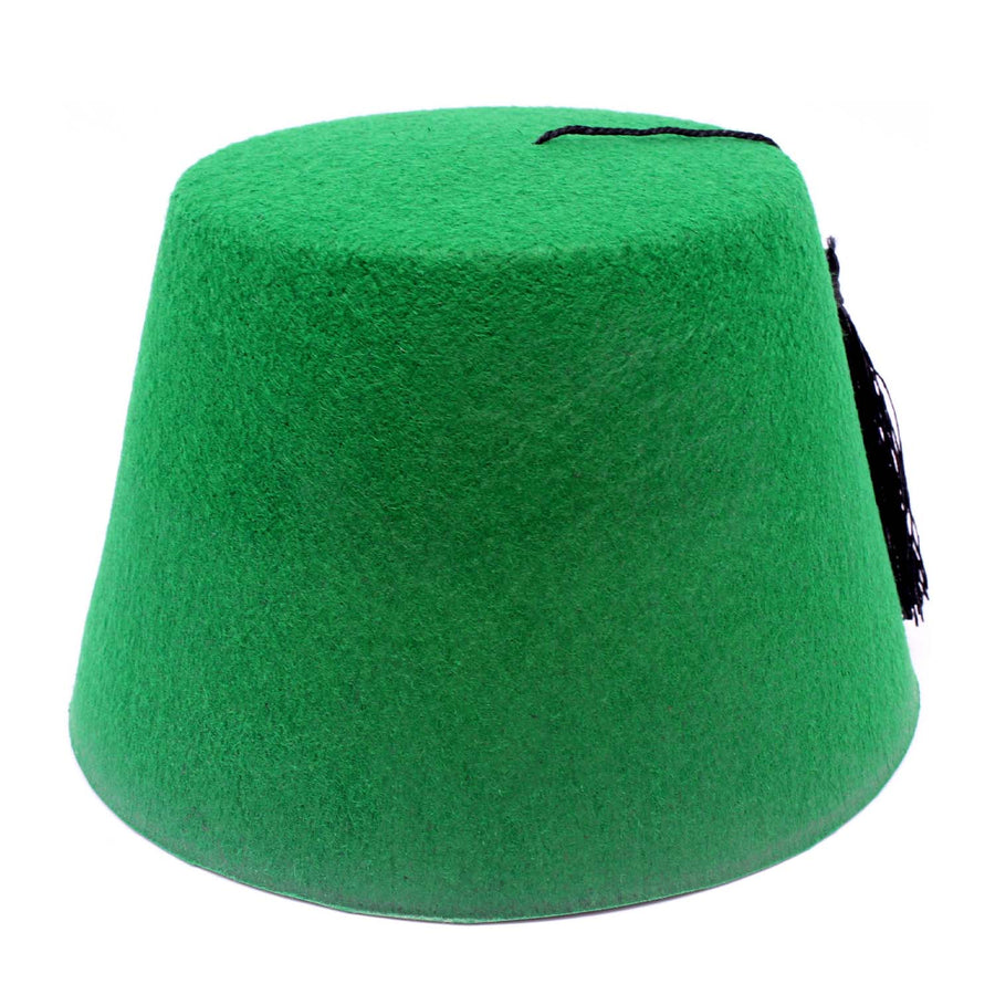 Green Fez Hat