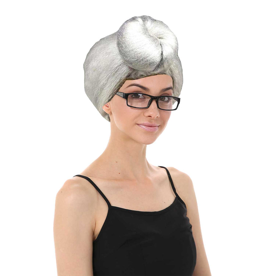 Grandma Top Knot Wig