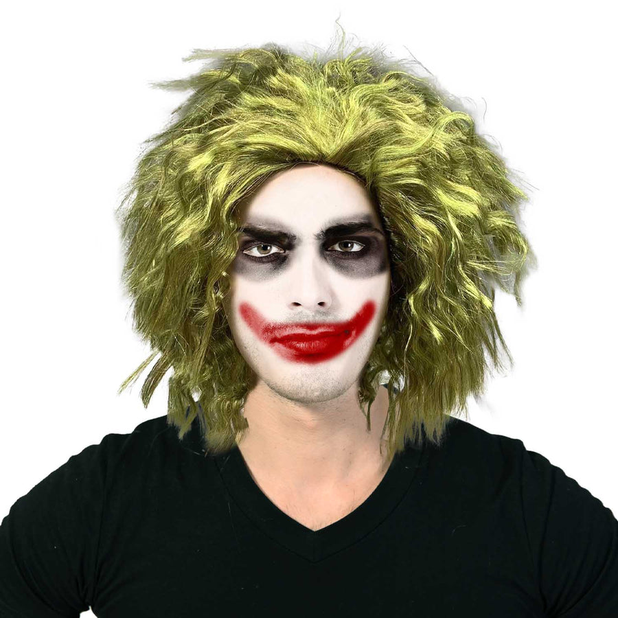 Evil Green Clown Wig