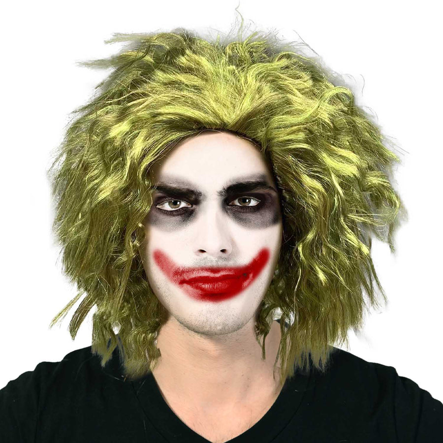 Evil Green Clown Wig