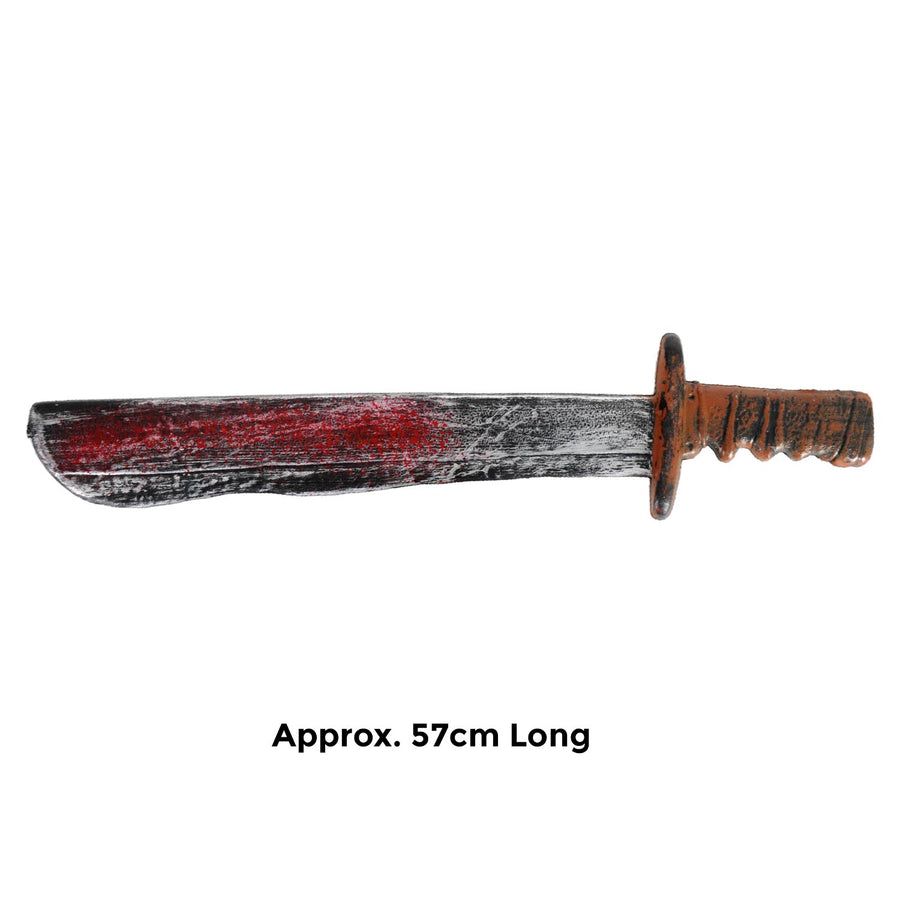 Bloody Machete Knife Prop