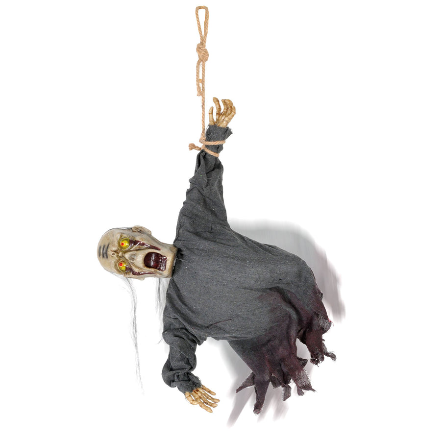 Animated Hanging Zombie (Grey)