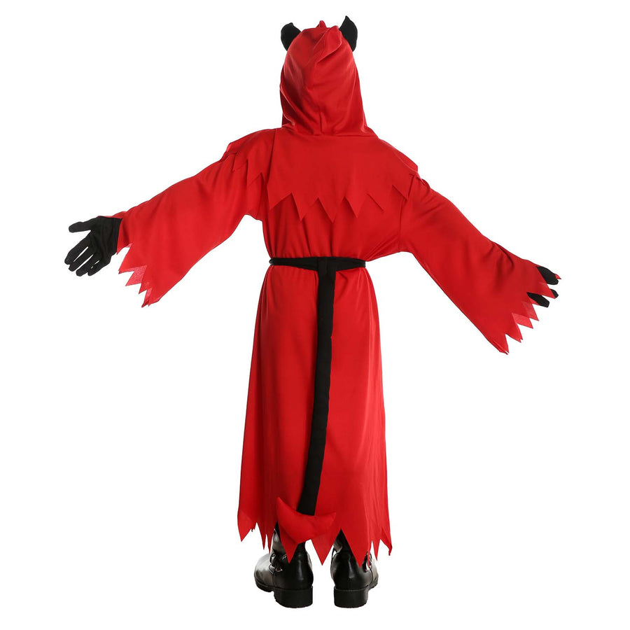 Children Red Devil Boy Costume