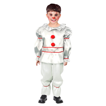 Children Evil Killer Clown Boy Costume