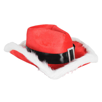 Santa Velvet Trilby Hat