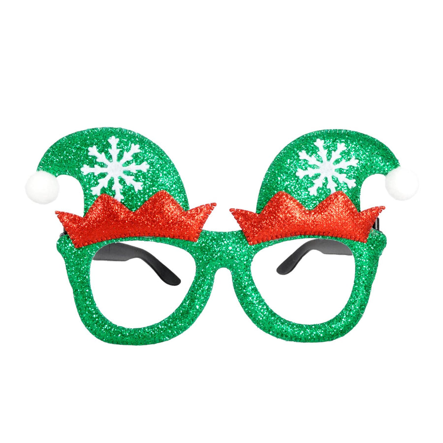 Christmas Elf Party Glasses (Green)