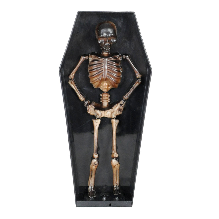 Animated Dancing Skeleton in Coffin