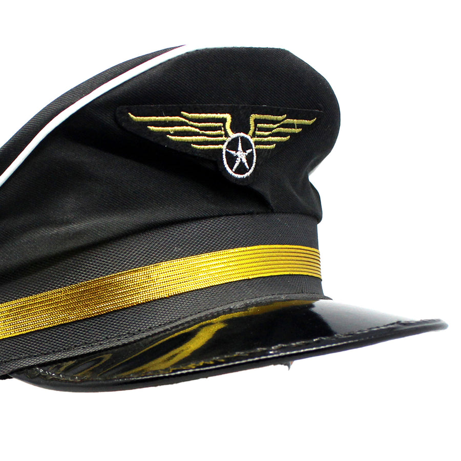 Pilot Hat (Black)