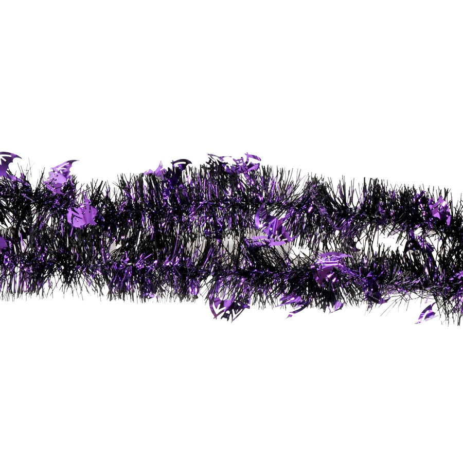 Halloween Tinsel (Purple Bats)