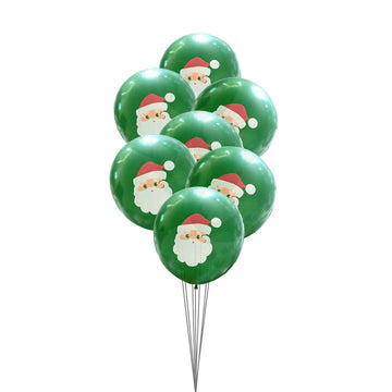 Santa Christmas Balloons (Green)