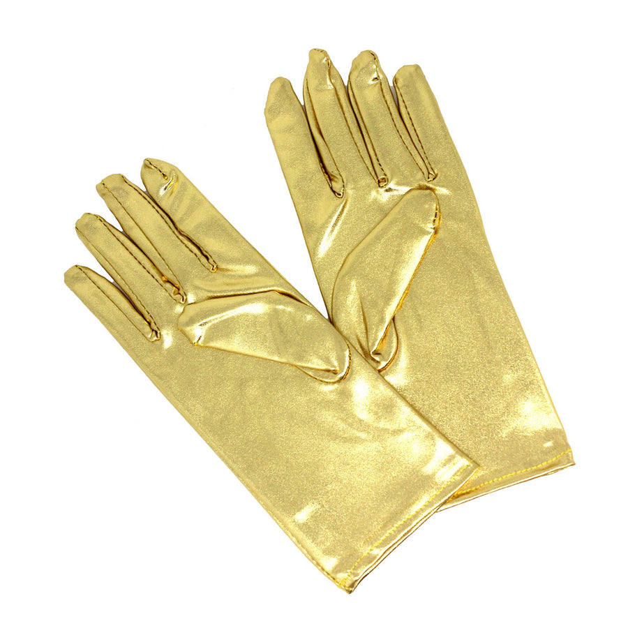 Short Metallic Glove (Gold)