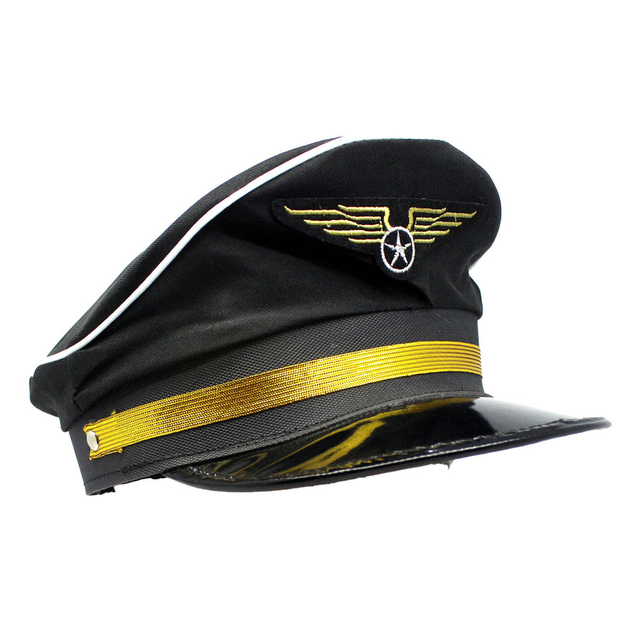 Pilot Hat (Black)