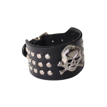 Punk Wristband with Skull