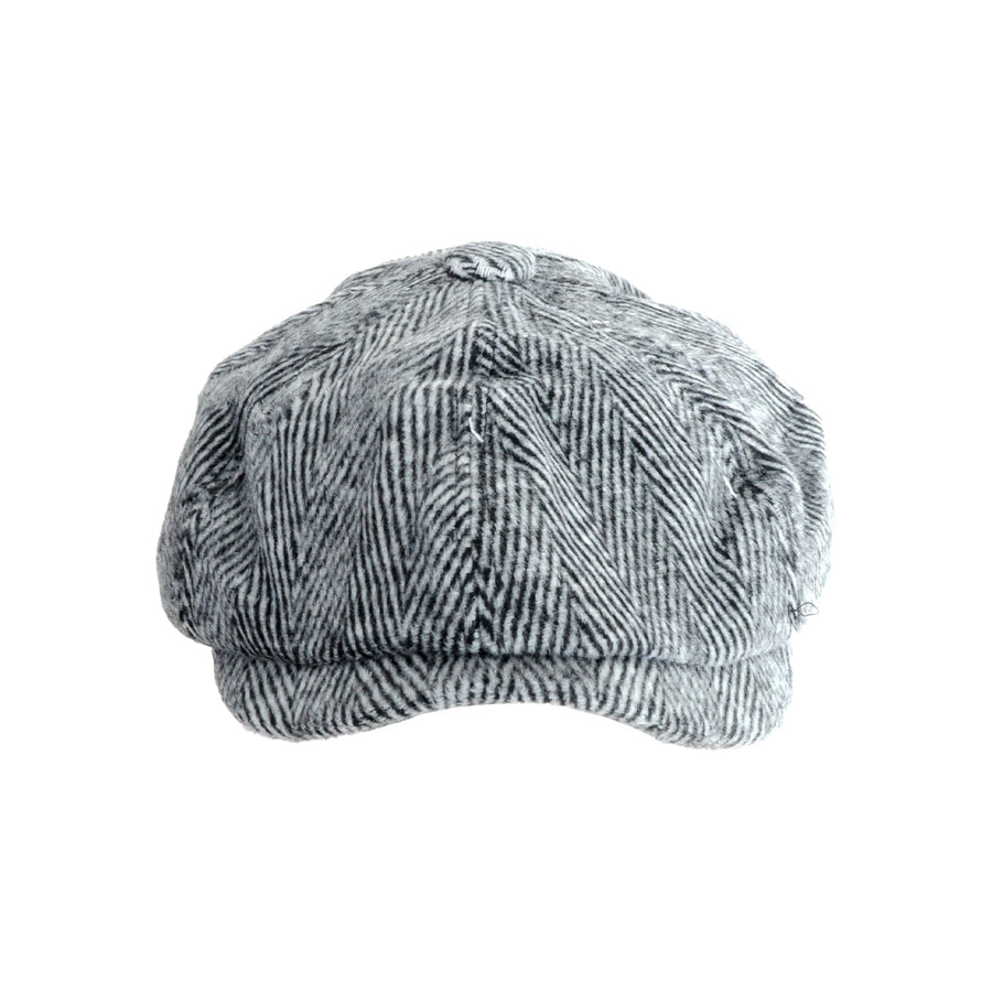 Vintage Old Man Cap (Tweed Grey)