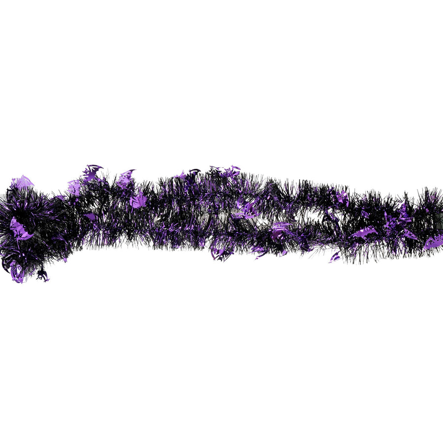 Halloween Tinsel (Purple Bats)