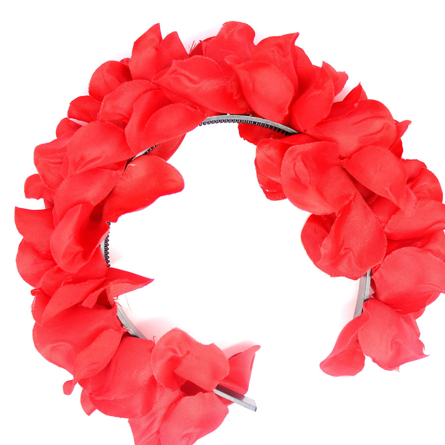 Hawaiian Flower Headband (Red)