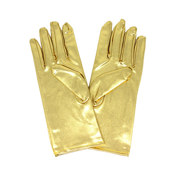 Short Metallic Glove (Gold)