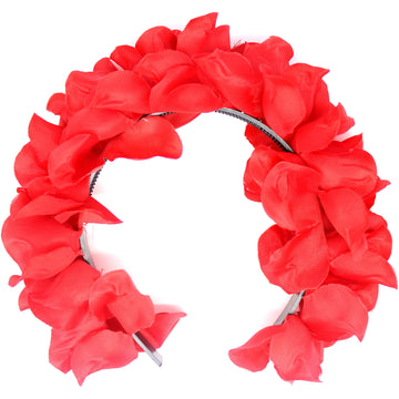 Hawaiian Flower Headband (Red)