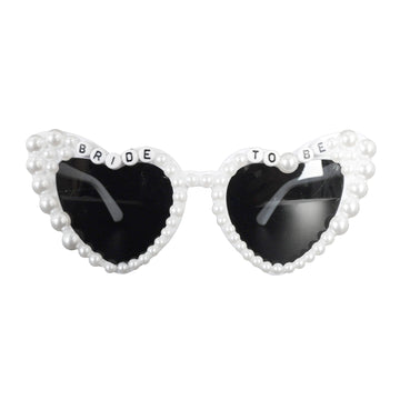 Bride To Be Pearl Beaded Party Glasses