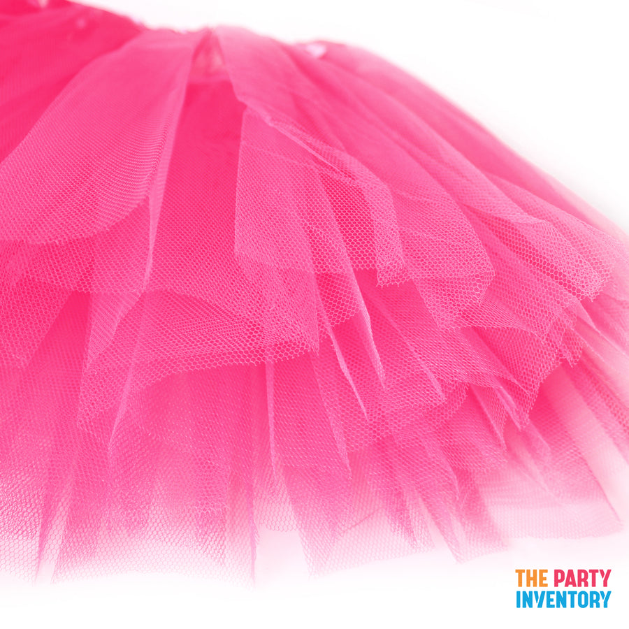 Adult Hot Pink Stiff Net Tutu