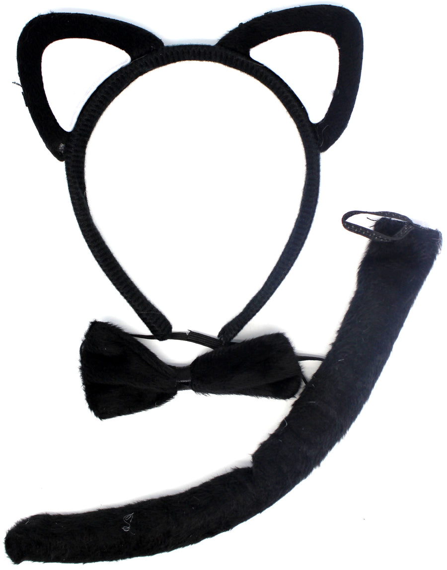 Black Cat Costume Kit (3 Piece Set)