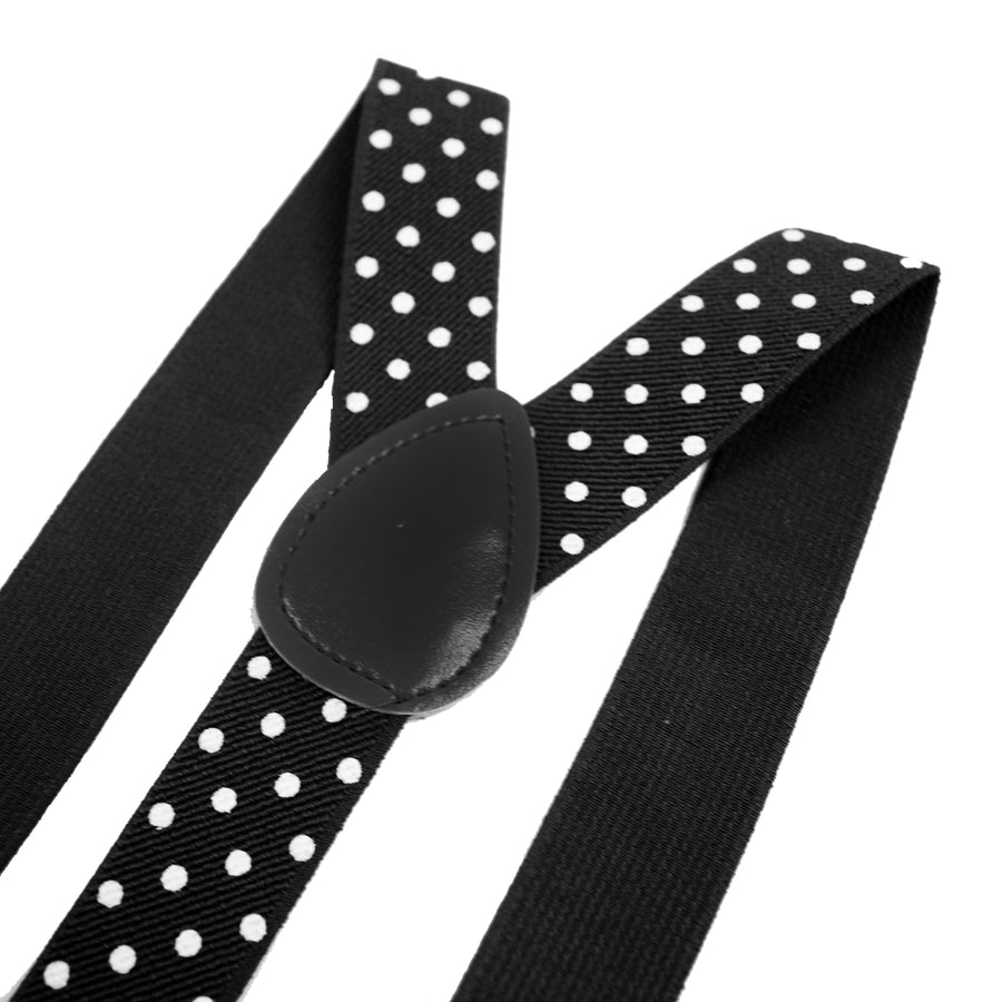 Black Polka Dot Suspender