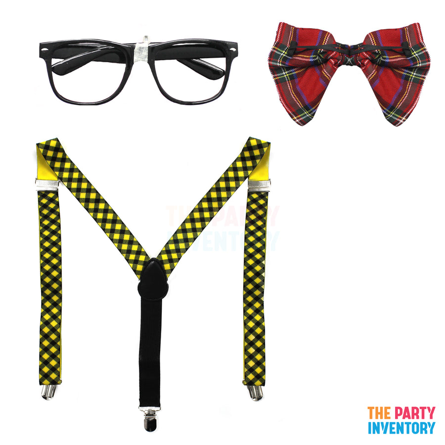 1950's Nerd Costume Kit (3 Piece Set)