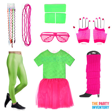 1980s Girl Costume Kit (Deluxe)