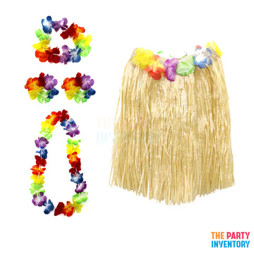 Hawaiian Costume Kit (Deluxe) Natural