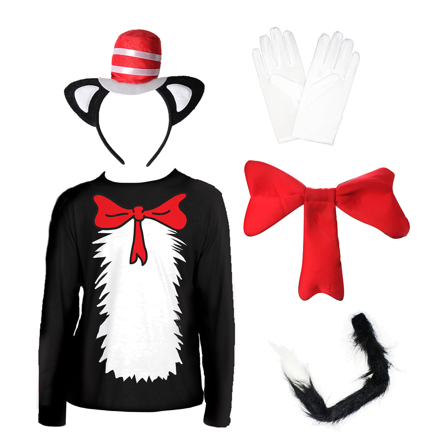 Silly Cat 5pcs Costume Kit (Kids/Adults)