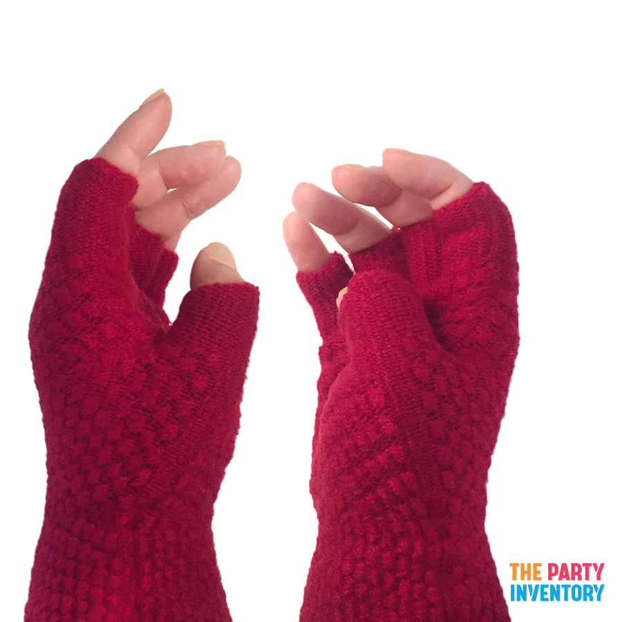 Classic Fingerless Winter Gloves