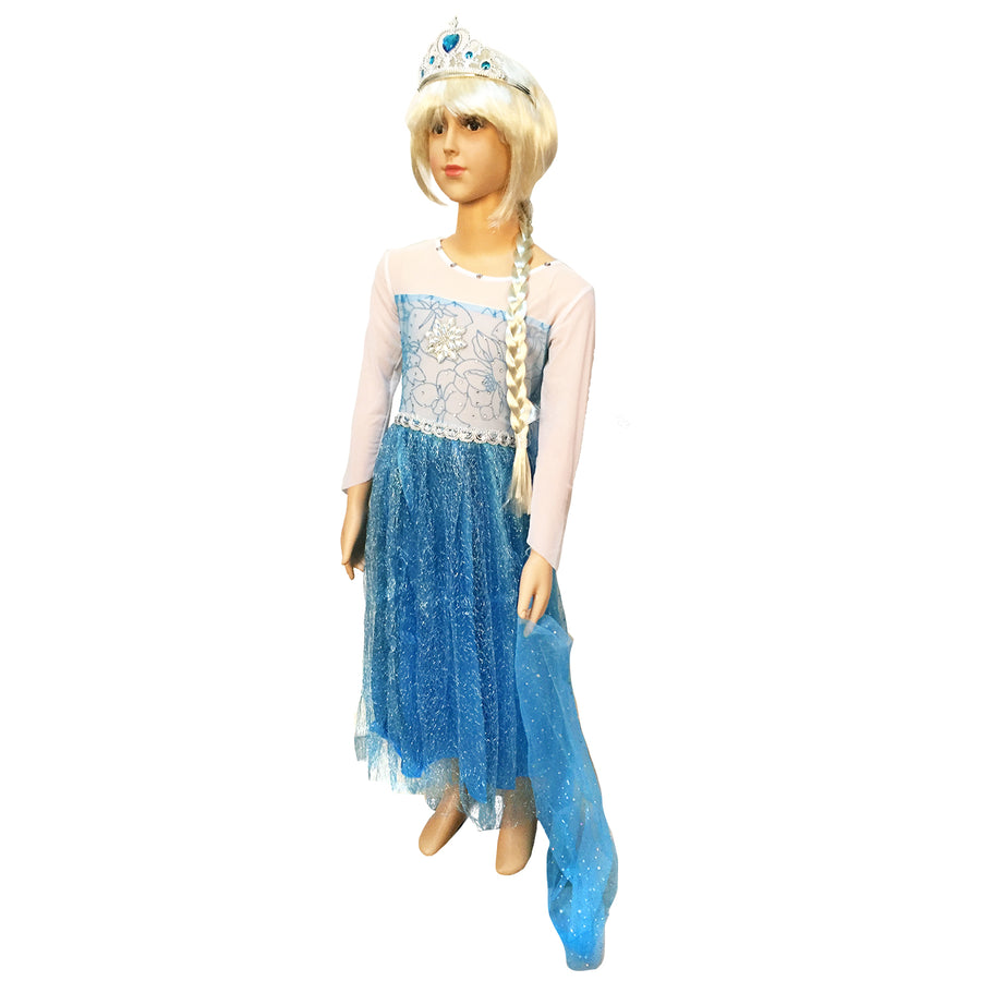 Children Beautiful Ice Princess Costume