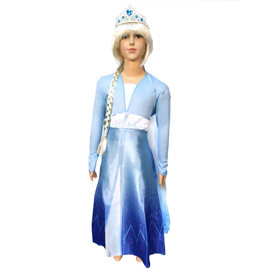 Children Beautiful Ice Queen Costume