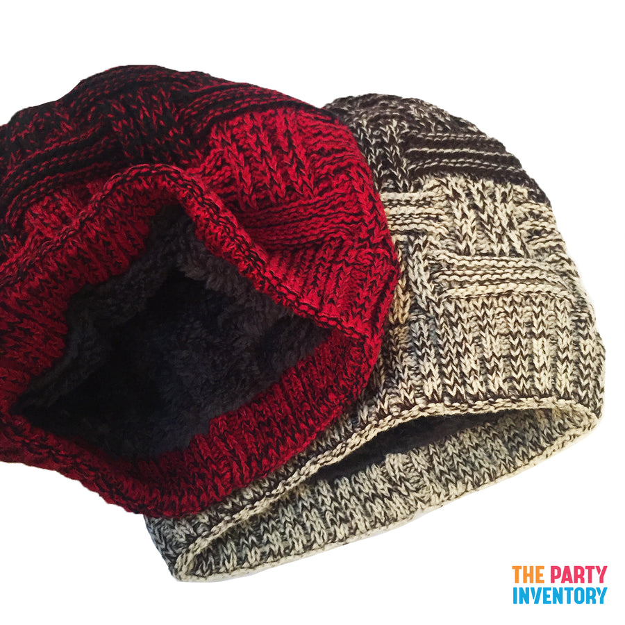 Classic Winter Beanie (2 Tone)