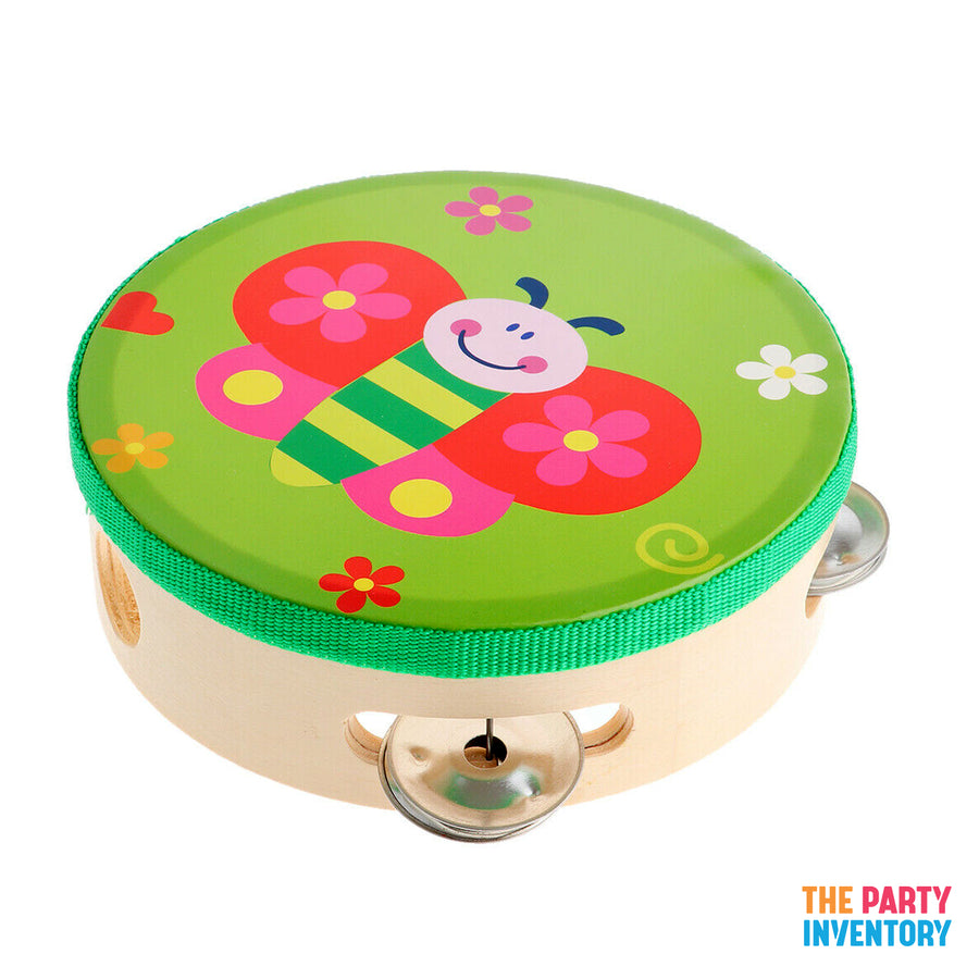 Kids Butterfly Percussion Tambourine