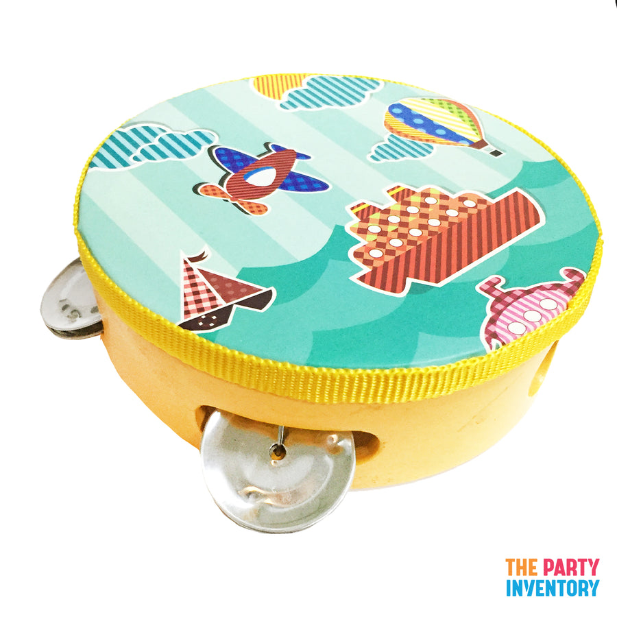 Kids Boat & Plane Percussion Tambourine