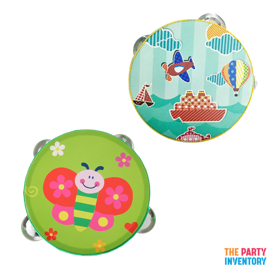 Kids Percussion Tambourines (Set of 2)